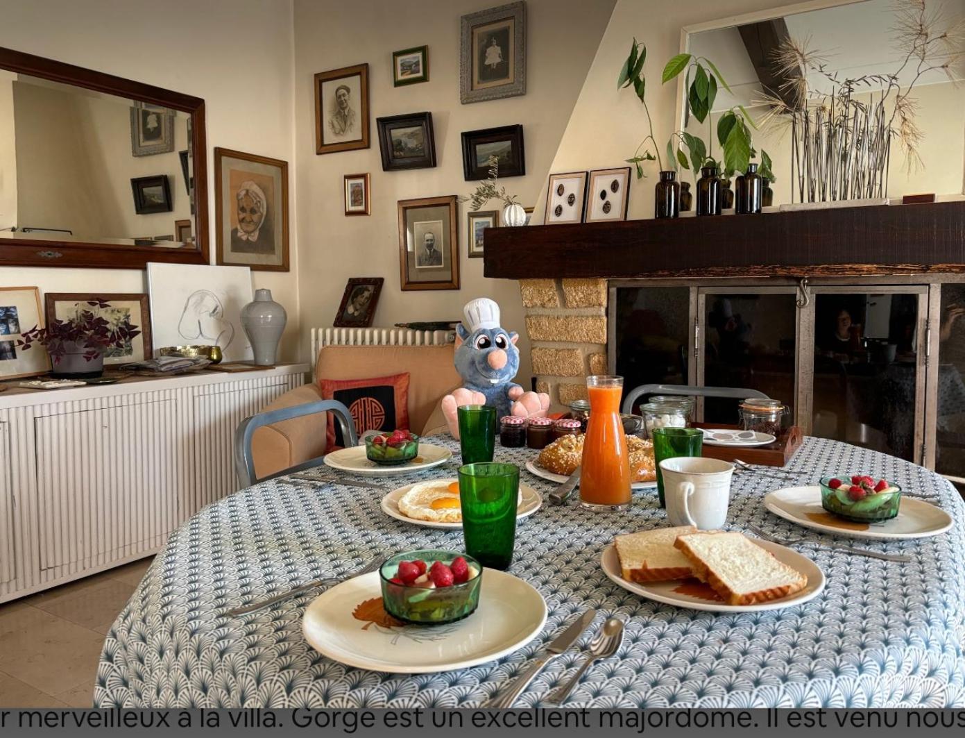 La Villa Plaisance - Maison Et Chambres D Hotes A Proximite De Chateaneuf-Du-Pape Bedarrides Екстер'єр фото